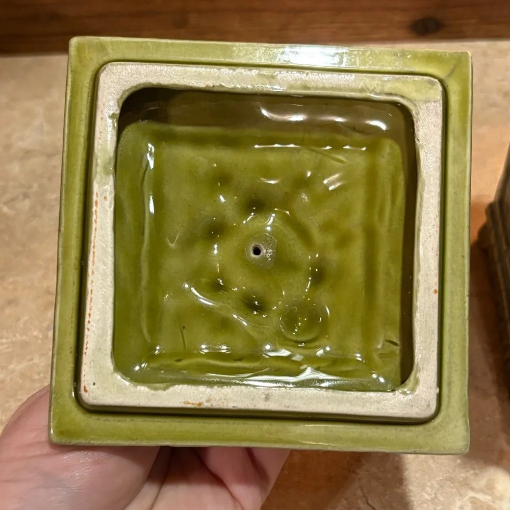 Lefton Vintage Ceramic Fruit Canister